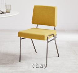 John Lewis Upholstered Dining Chair Wire Frame, Horseradish/ Mustard