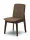 Julian Bowen Kensington Walnut Fabric 2 X Dining Chair Solid Wood