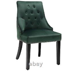 Kitchen Button-Tufted Dining Chair Upholstered Side Chair Modern Accent Chair