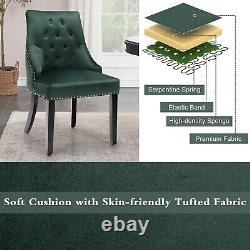 Kitchen Button-Tufted Dining Chair Upholstered Side Chair Modern Accent Chair