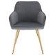 Kitchen Dining Chair Lounge Living Room Velvet Upholstered Leisure Chairs Home