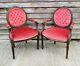 Lovely Pair Of Antique 19th Century French Upholstered Salon Chairs, C1900