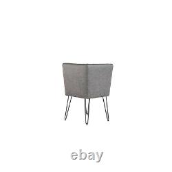 Large Grey Corner Dining Bench Set with Studded Back BUN/FOL101923/77523