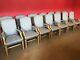 Magnificent Set 14 Oak Dining Chairs To Be French Polished And Or Upholstered