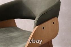 Matt Upholstered Balmoral Wooden Dining Chair