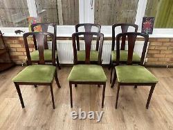 Meredew Teak Dining Chairs x6
