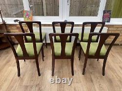 Meredew Teak Dining Chairs x6