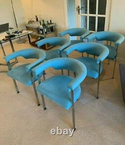 Merrow Associates 6 Original Mid Century Dining Chairs by Richard Young. Rare
