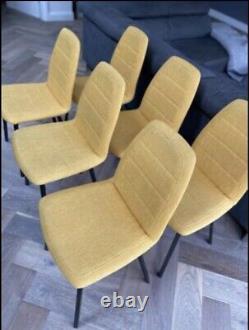 Mobitec Mood upholstered dining chairs x6