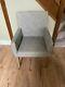 Next Dining Chairs 4. Boucle Weave Light Dove Upholstery