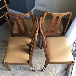 Nathan dining chairs, X4, beautifully restored