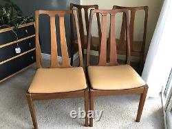 Nathan dining chairs, X4, beautifully restored