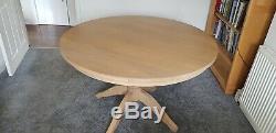 Neptune Henley Dining table & 4 Upholstered Chairs. Used condition