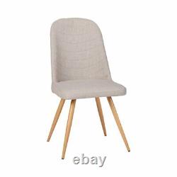 Norden Home Burkey Upholstered Dining Chair (Set of 2) Ivory