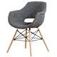 Olyvia Fabric Tub Chair Upholstered Dining Chair Eiffel Inspired Single