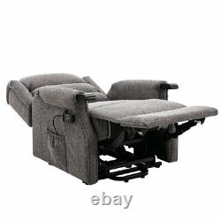 Queensbury electric dual motor riser and recliner lift chair rise recline USB