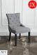 Set Of 2 High Quality Upholstered Scoop Back Dining Chairs Torino My-furniture