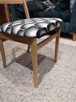 Set Of 4 Upcycled Dining Chairs
