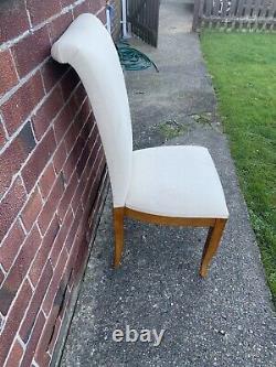 Set Of 5 Upholstered Dining Chairs