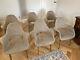 Set Of 6 Modern Upholstered Dining Chairs