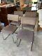 Set Of 4 Upholstered Marcel Breuer Style Chairs Midcentury Vintage Retro