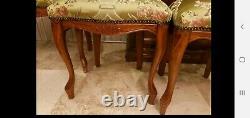 Set of 6 antique dining chairs