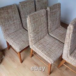 Set of Six Vintage Dining Chairs High Back Retro Mid Century? Available