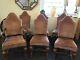 Set Of Six 18th Century Style Upholstered Dining Chairs