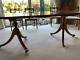 Solid Wood Yew Dining Table And Eight Upholstered Chairs Excellent Condition