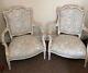 Two French Chairs Newly Upholstered