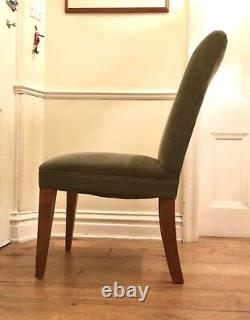 Two smart dining chairs. Mitchell Gold Restoration. Very nearly new