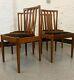 Uk Delivery Set Of 4 Mid-century Meredew Dining Chairs, Danish Table Sideboard