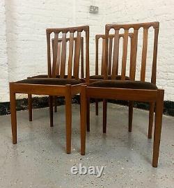UK DELIVERY set Of 4 Mid-century Meredew Dining Chairs, Danish Table Sideboard