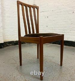 UK DELIVERY set Of 4 Mid-century Meredew Dining Chairs, Danish Table Sideboard