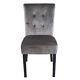 Velvet Dining Chairs With Knocker Upholstered Wooden Chairs Room Home Restaurant