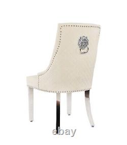 Velvet Upholstered Seat Luxury Dining Accent Chair Metal Legs Home Office Study