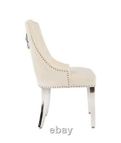 Velvet Upholstered Seat Luxury Dining Accent Chair Silver Metal Legs Home Office