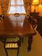 Victorian Dining Table And 8 Balloon Backed Chairs Upholstered Seats
