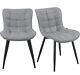 X2 Dining Chair Upholstered Seat Pu Kitchen Chair Height Adjustable Nuoke