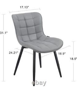 X2 Dining Chair Upholstered Seat PU Kitchen Chair Height Adjustable NUOKE
